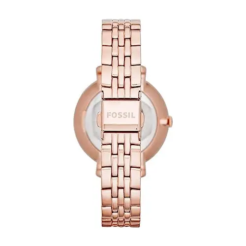 Fossil Orologio Jacqueline per donna, Movimento al quarzo a tre lancette con cinturino in acciaio inossidabile, Set di miniatura 2