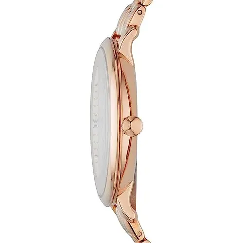 Fossil Orologio Jacqueline per donna, Movimento al quarzo a tre lancette con cinturino in acciaio inossidabile, Set di miniatura 3