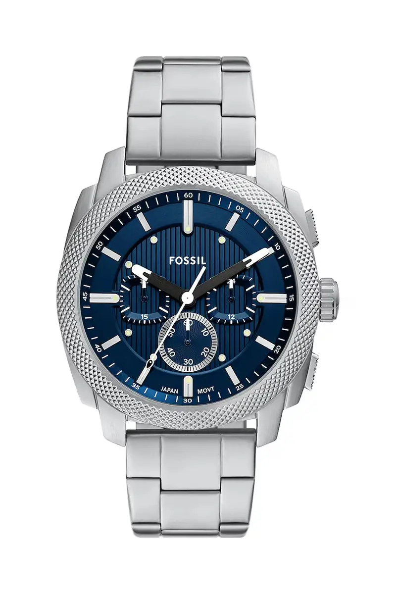 orologio MACHINE uomo colore blu navy FS6096 Argento