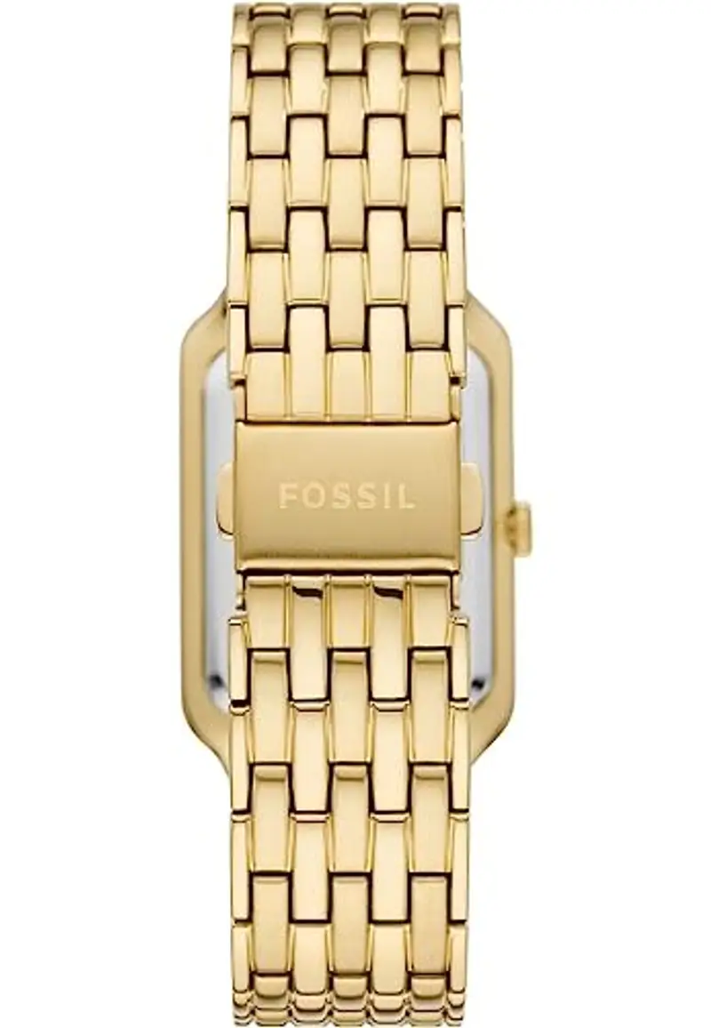Fossil Orologio Raquel per donna, Movimento al quarzo a tre lancette con cinturino in acciaio inossidabile miniatura 3