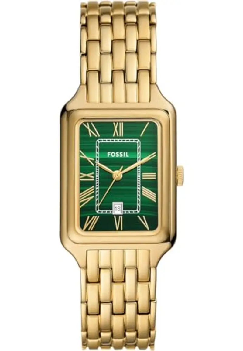 FOSSIL Orologio Raquel per donna, Movimento al quarzo a tre lancette con cinturino in acciaio inossidabile