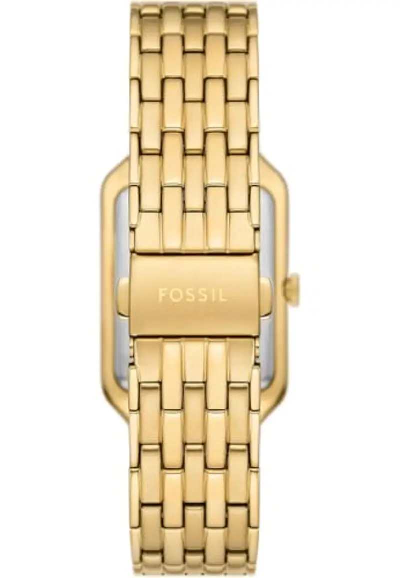 FOSSIL Orologio Raquel per donna, Movimento al quarzo a tre lancette con cinturino in acciaio inossidabile miniatura 2