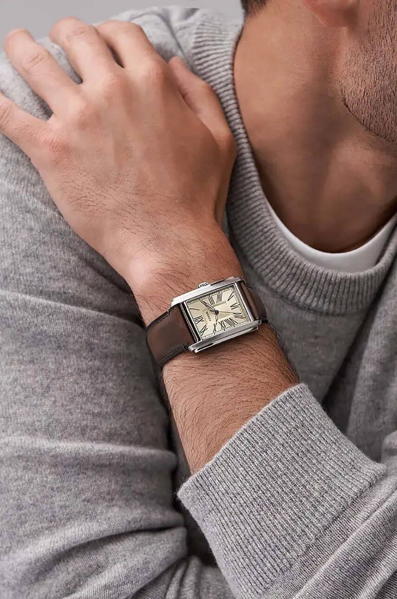 orologio uomo Argento miniatura 5