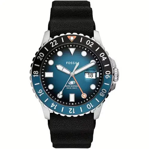 Orologio Uomo Fossil Blue GMT FS6049