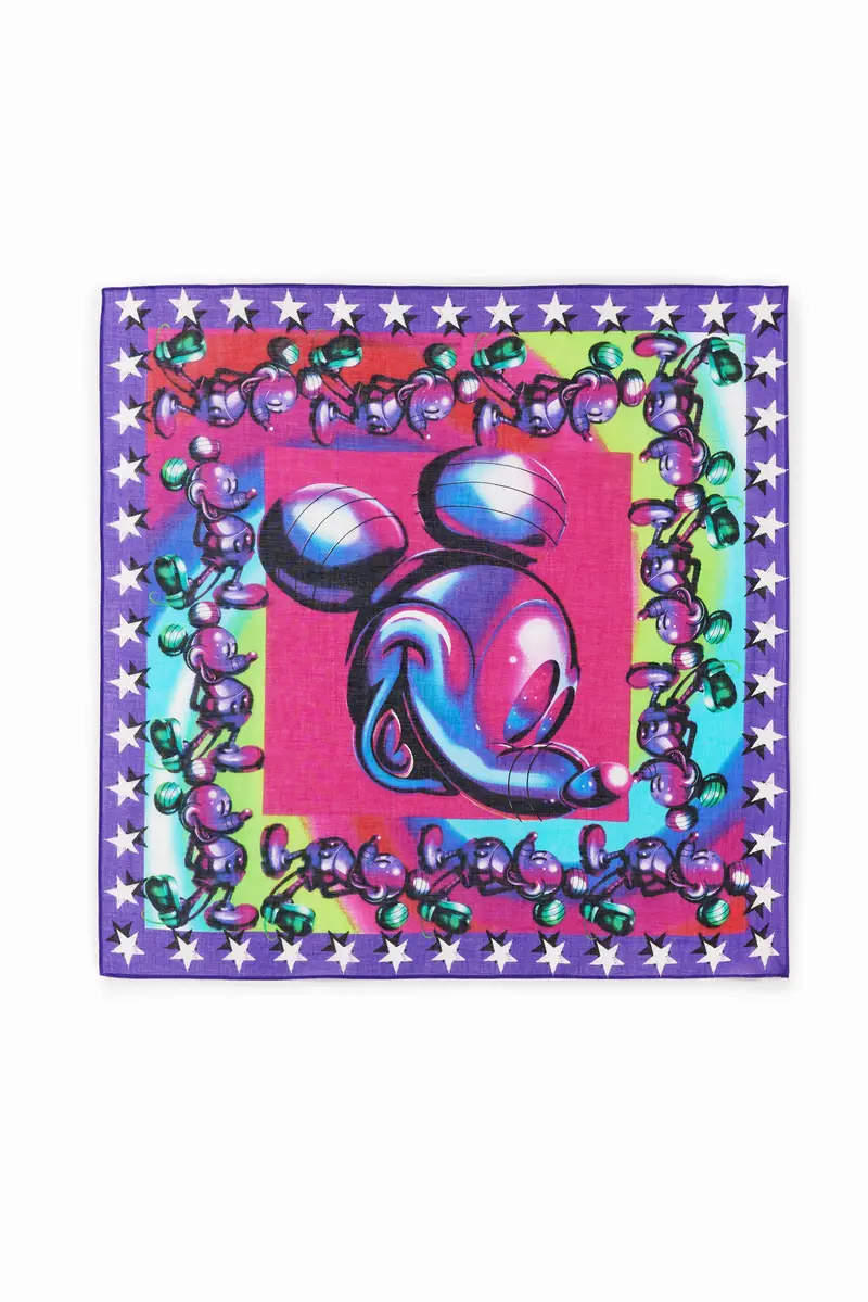 Foulard carrÃ¨ Mickey Mouse