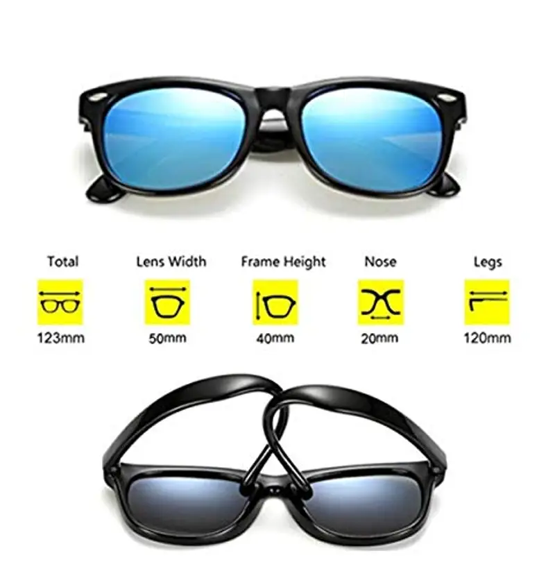 FOURCHEN Occhiali da sole Nero 1608422 miniatura 3