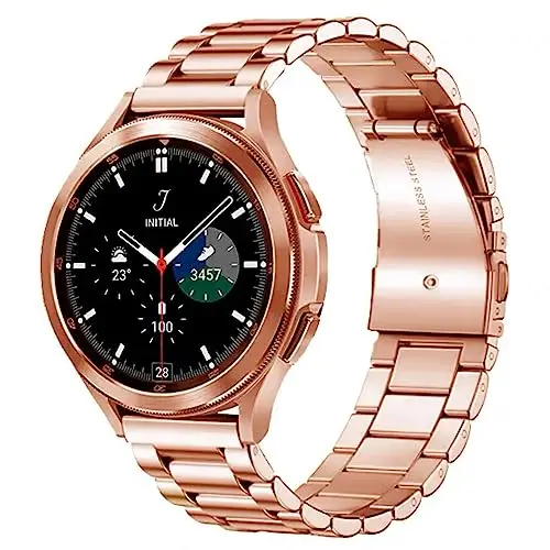 FOUUA Cinturini per Orologio Acciaio Inossidabile Cinturini per Orologio in Metallo con Cinturino 18mm 20mm 22mm 24mm