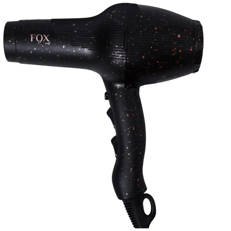 Asciugacapelli Fox Wolf con controllo della temperatura e ionizzazione, 2100W