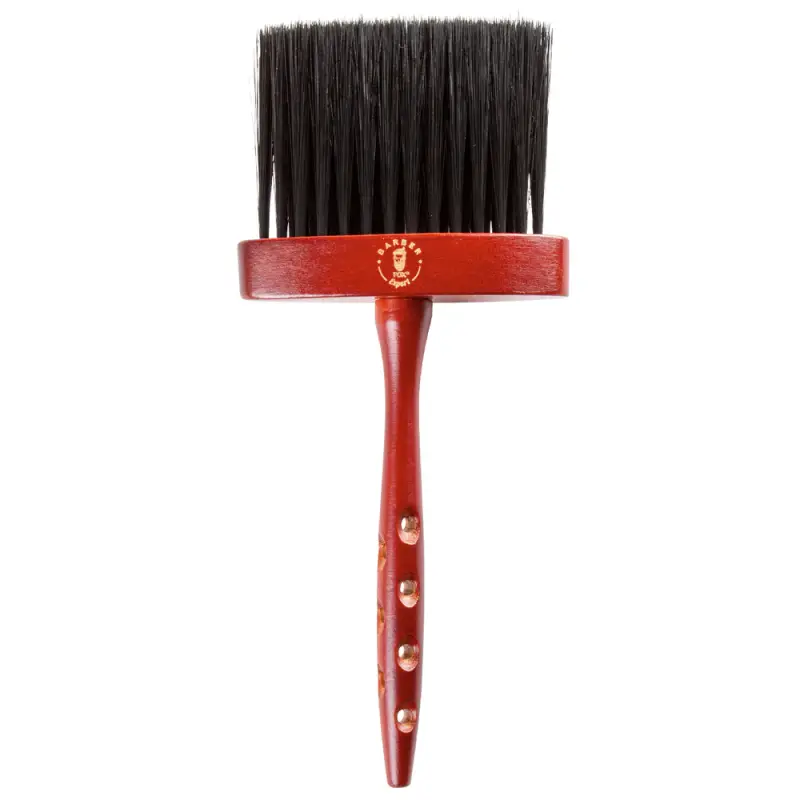 Barber Expert - fazzoletto da collo professionale, in legno con setole in nylon