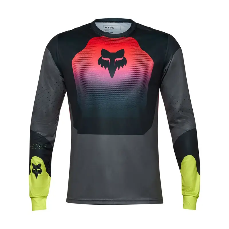 Maglia Mtb Ranger Ls Revise Nero Rosa Uomo L