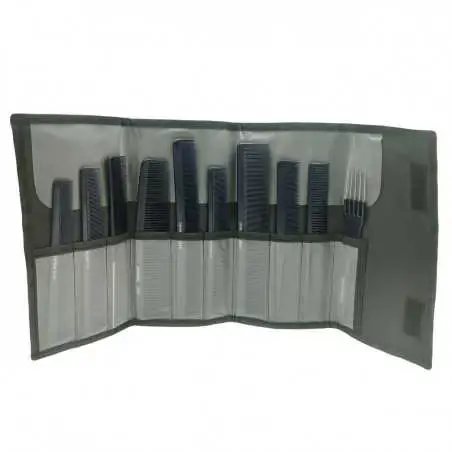 Set pettine per capelli FOX NANO in custodia 10 pz