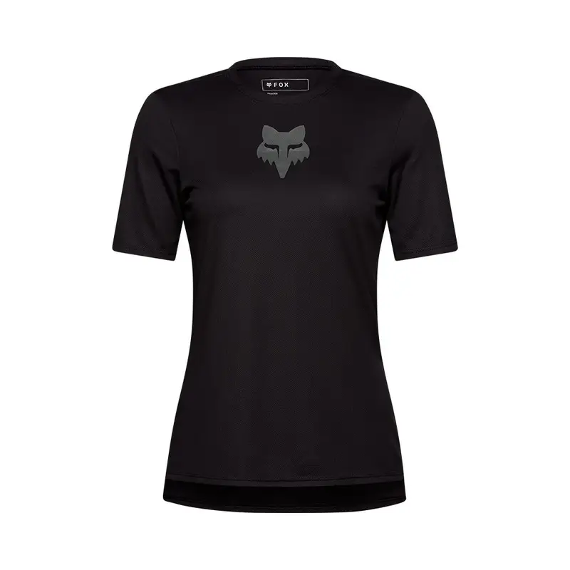 T-Shirt Mtb Ranger Fox Head Nero Donna XS