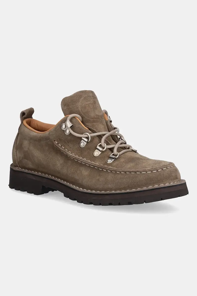 sneakers in pelle Shoes uomo colore verde M61