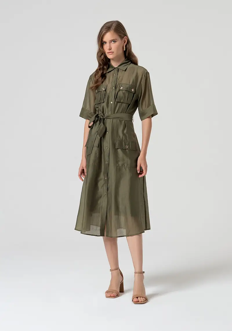 Abito chemisier regular midi