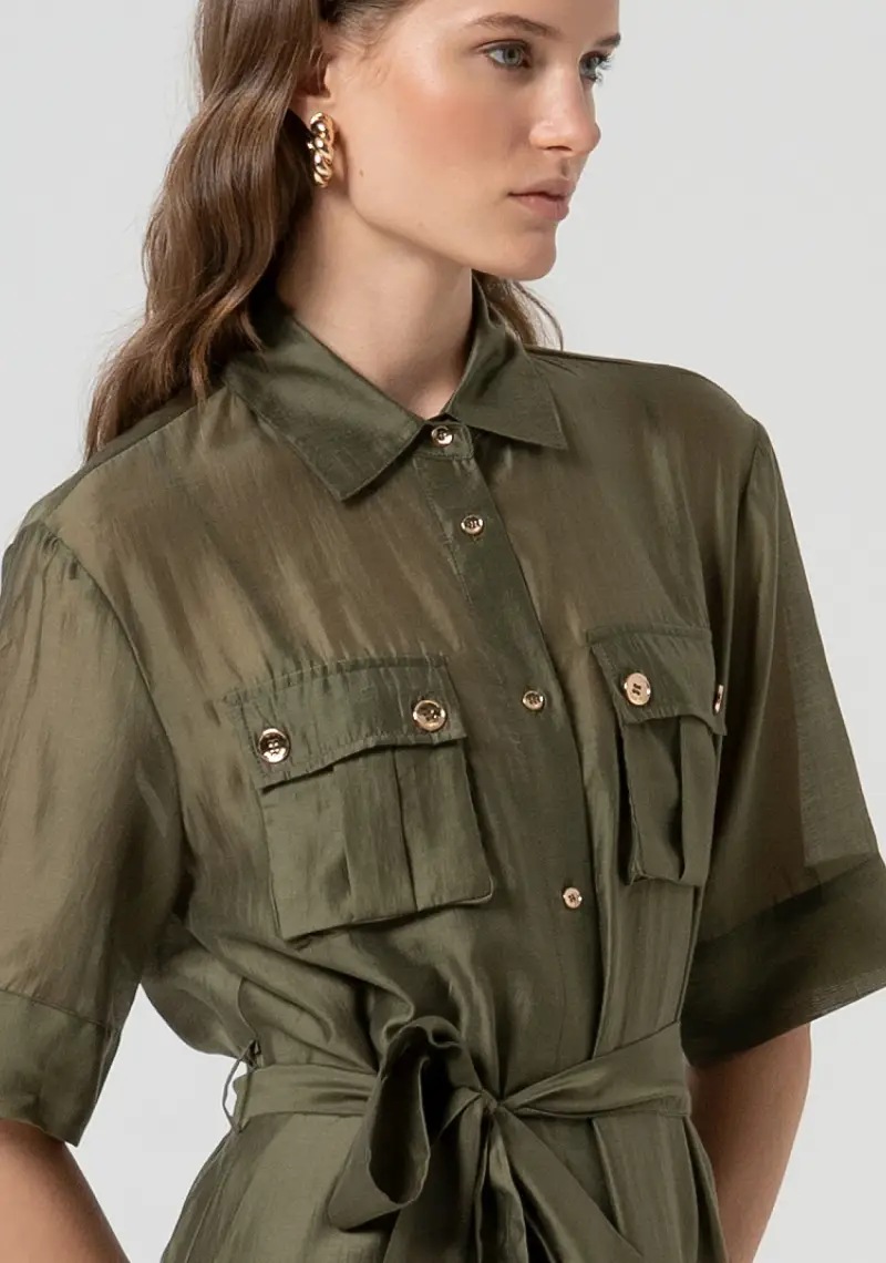 Abito chemisier regular midi miniatura 2