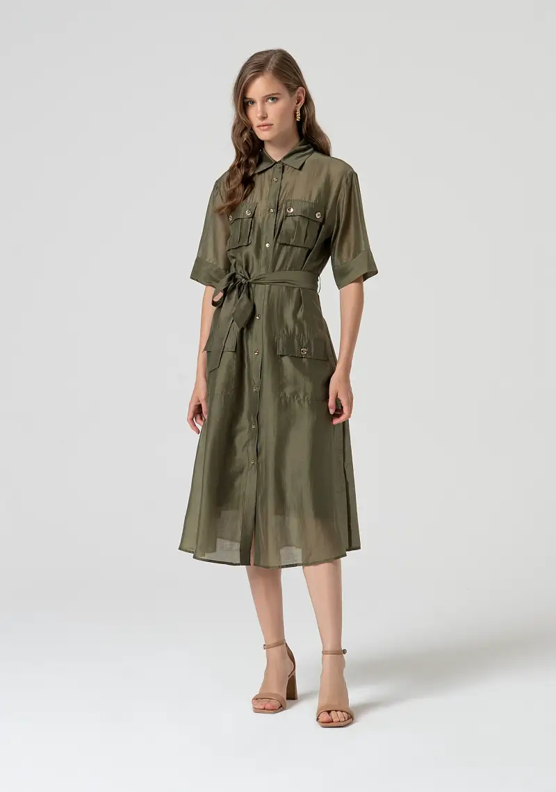 Abito chemisier regular midi