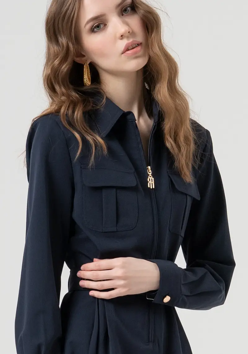 Abito modello chemisier regular mini miniatura 2