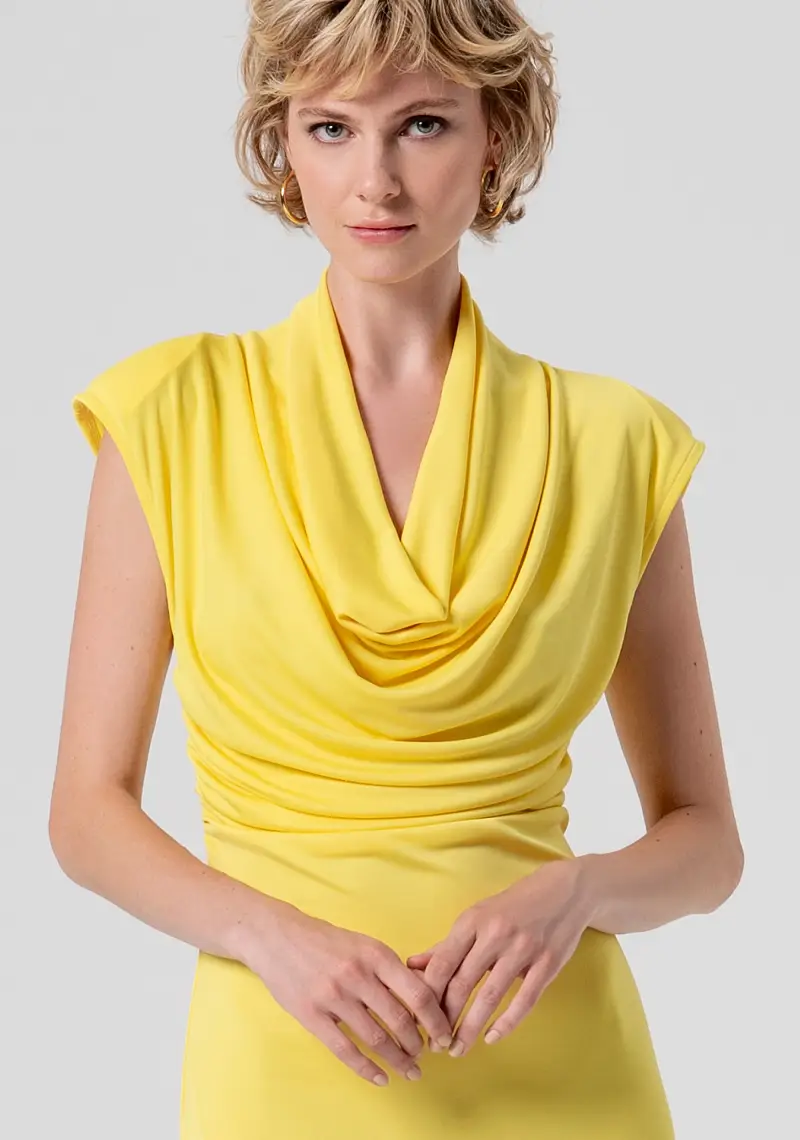 Abito senza maniche lungo miniatura 2