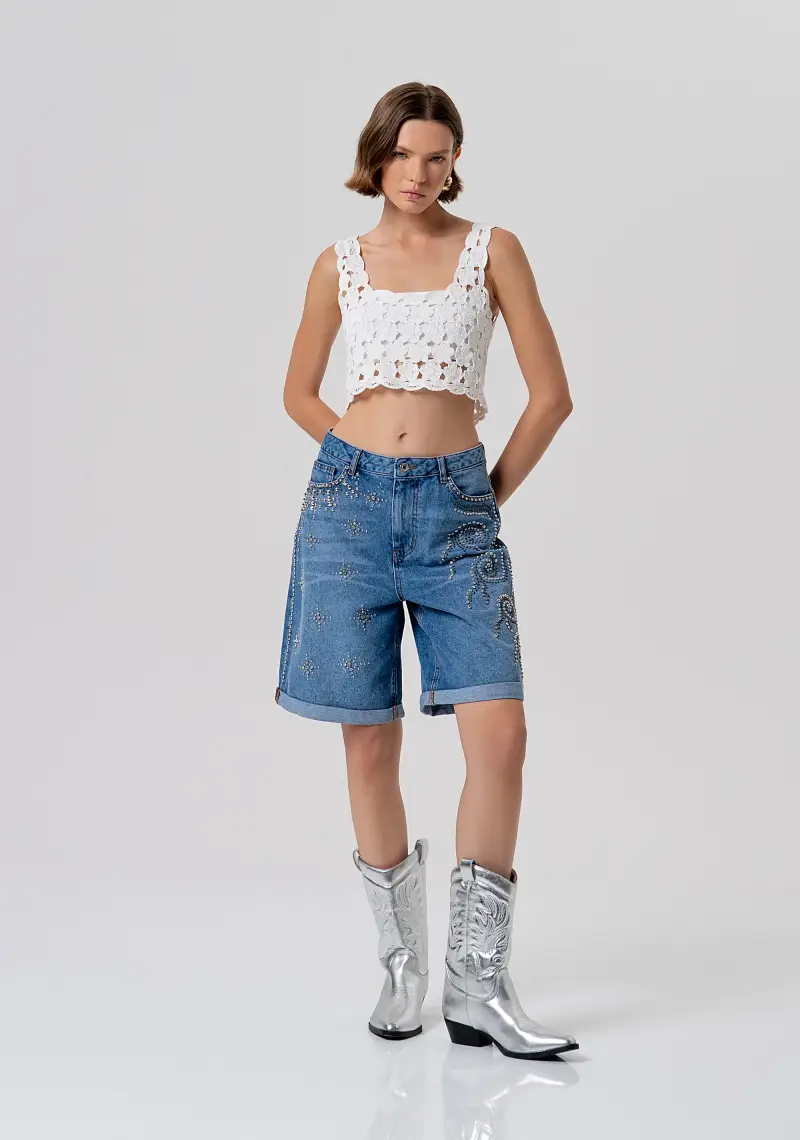 Fracomina Bermuda Denim 4082352