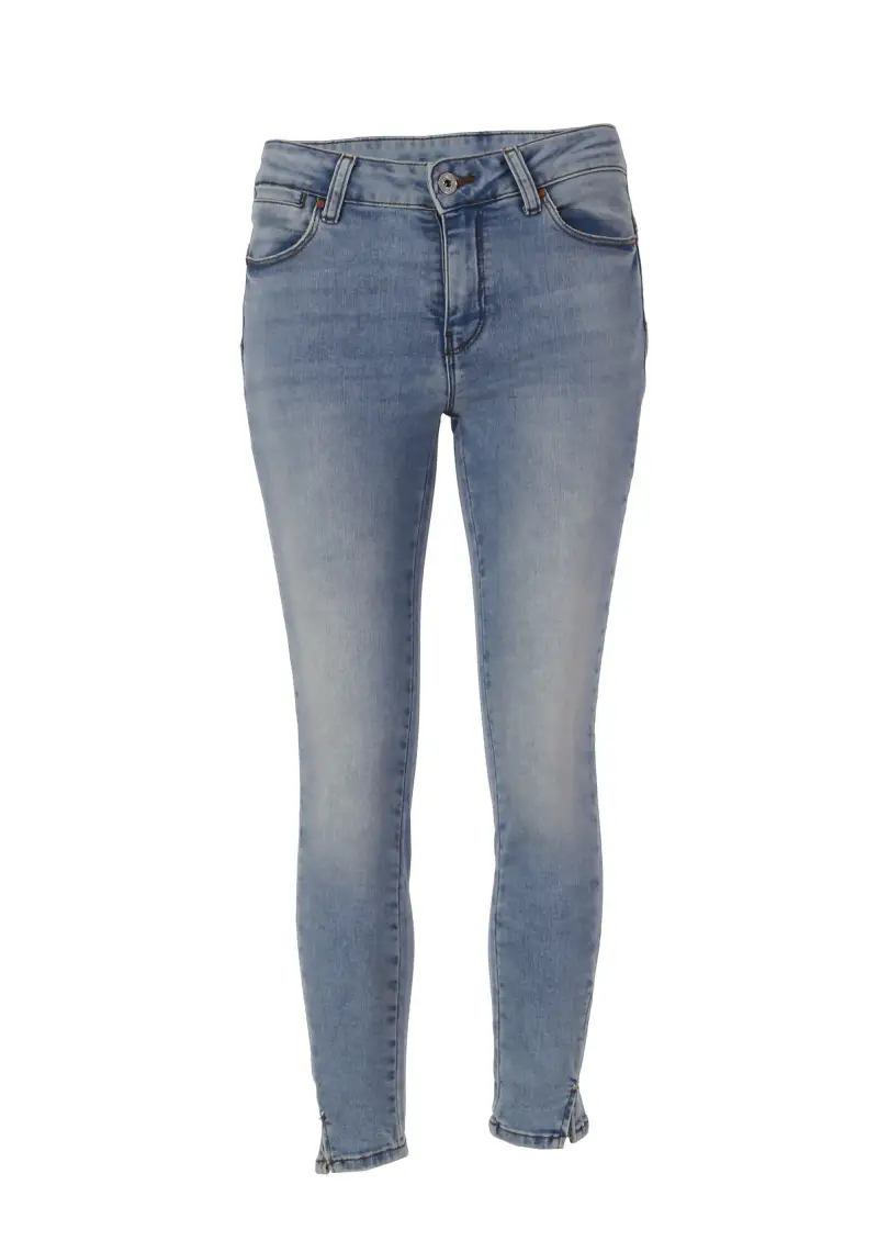 BETTY 3-CROPPED SHAPE UP PANT BLEACHED