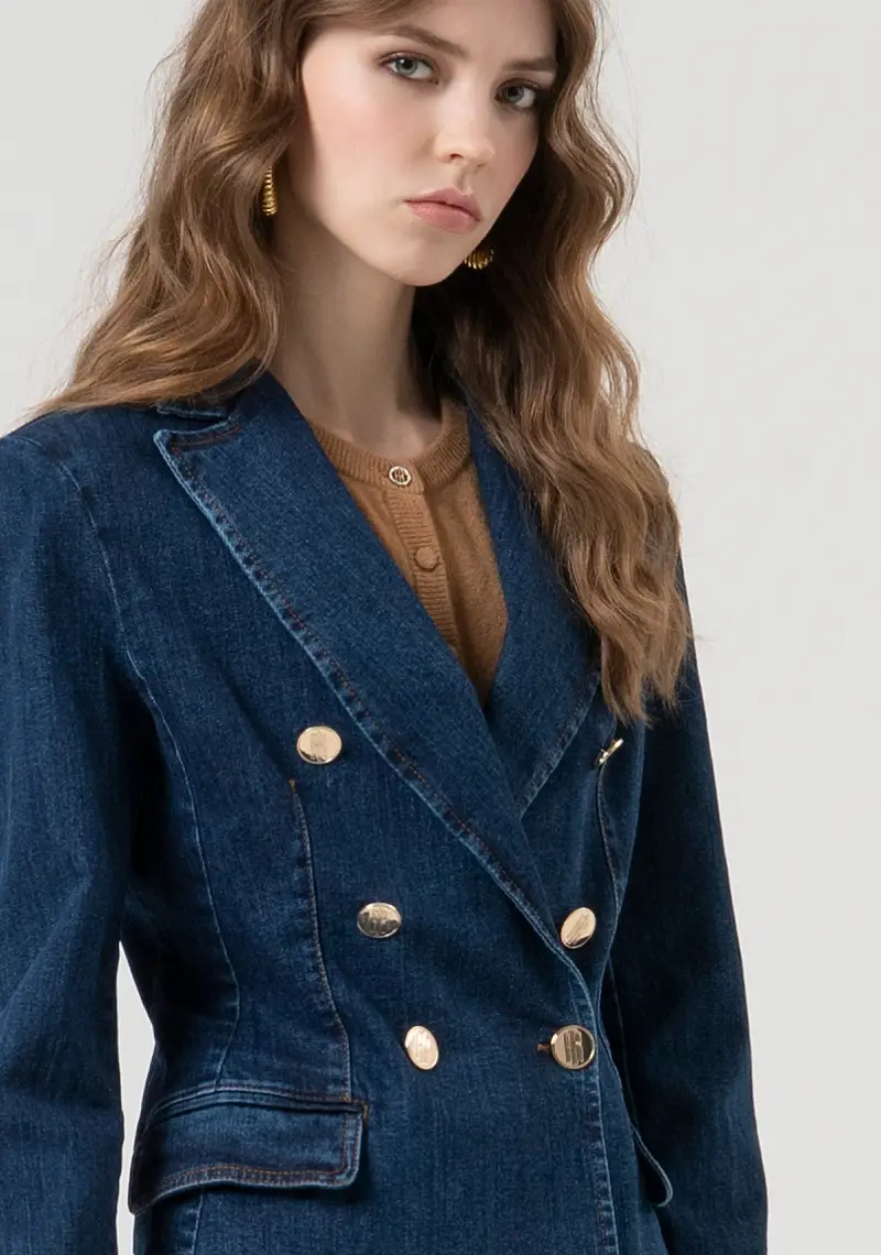 Fracomina Blazer Denim 3798279 miniatura 2