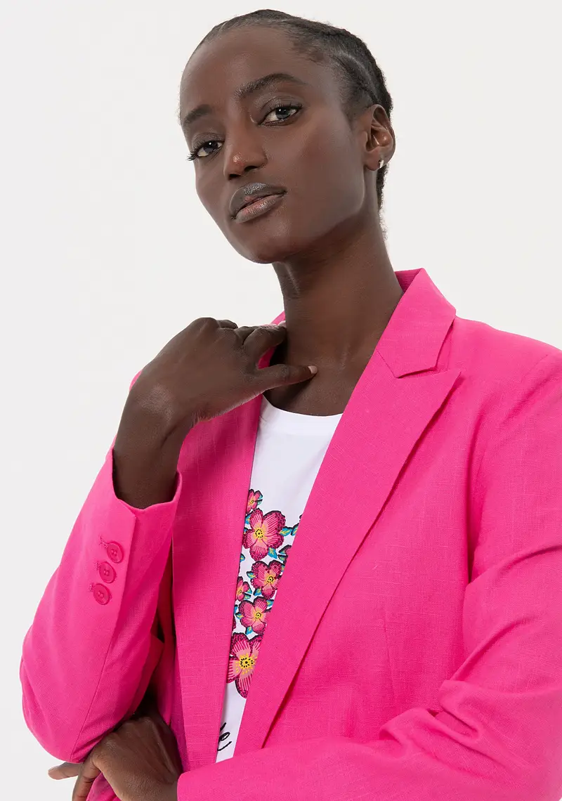 Fracomina Blazer Fucsia 3991517 miniatura 2