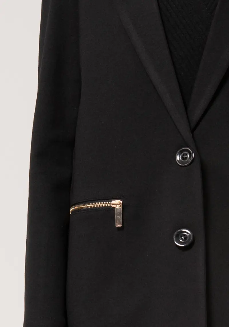 Fracomina Blazer Nero 4082403 miniatura 2