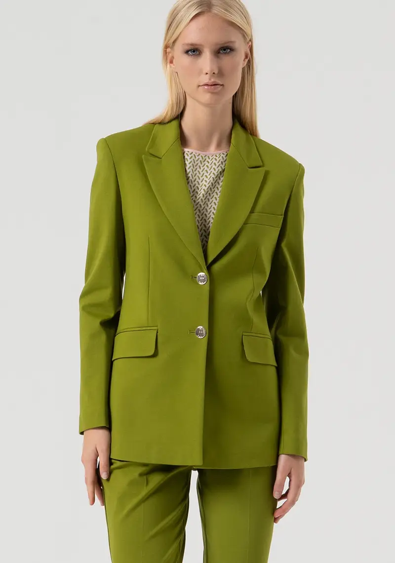 Blazer regular monopetto