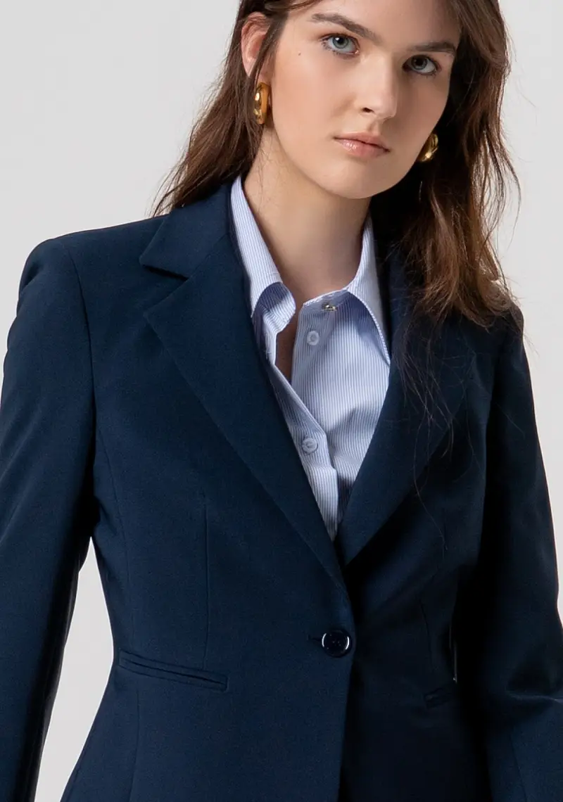 Fracomina Blazer Blu 4082380 miniatura 2