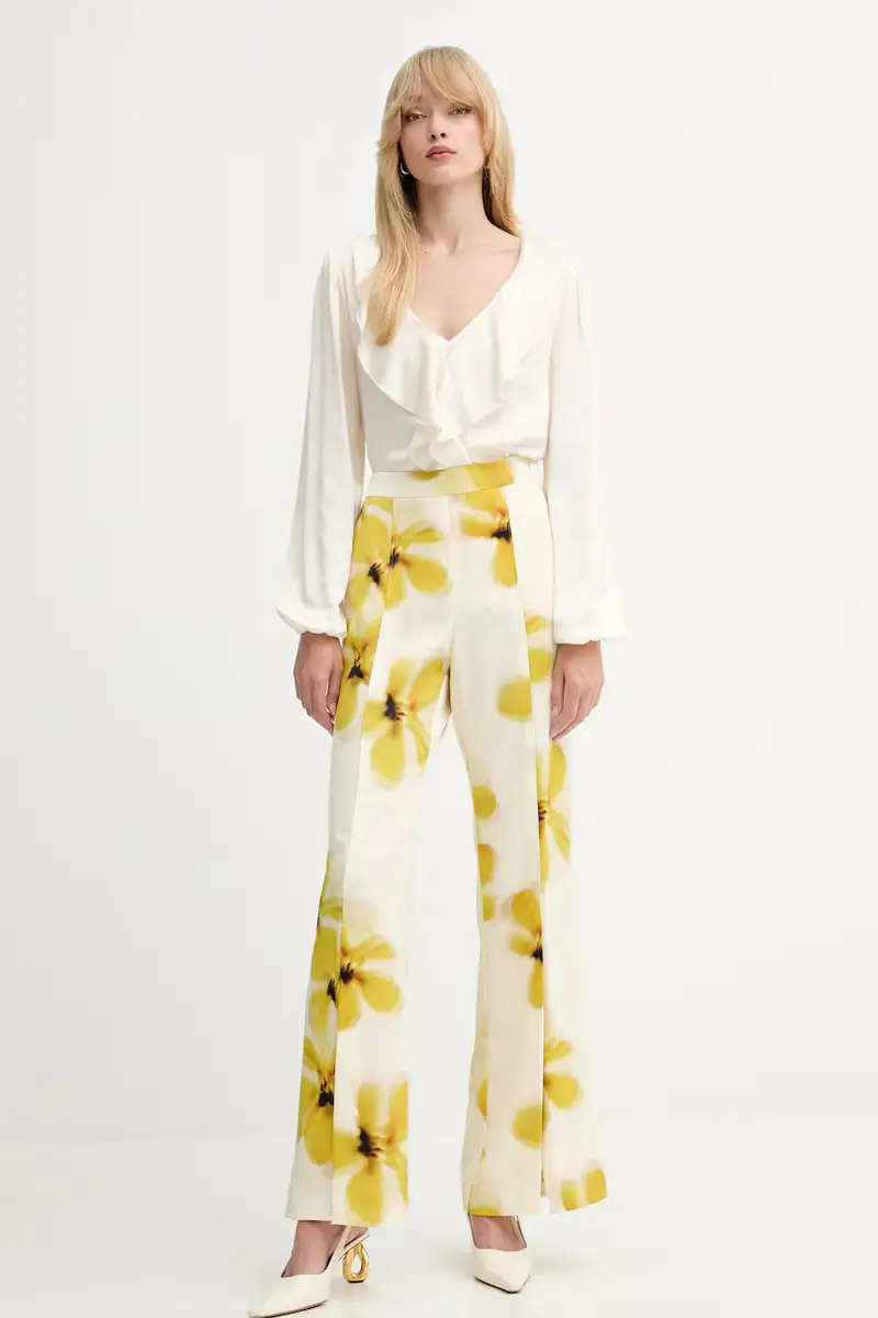 camicetta donna colore beige FS25WT1005W45101 miniatura 2