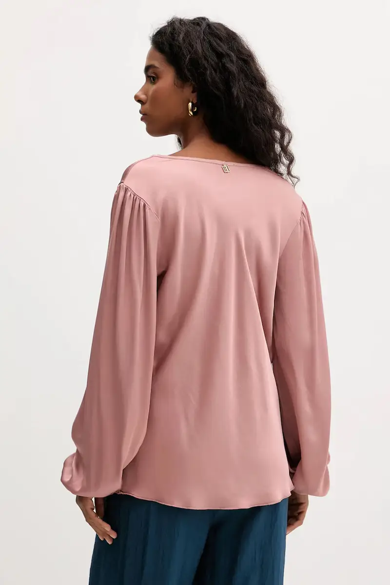 camicetta donna colore rosa FS25WT1004W45101 miniatura 3