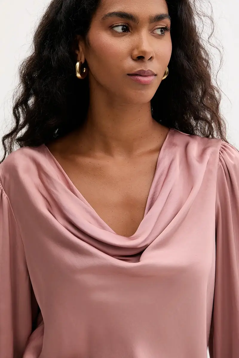 camicetta donna colore rosa FS25WT1004W45101 miniatura 4