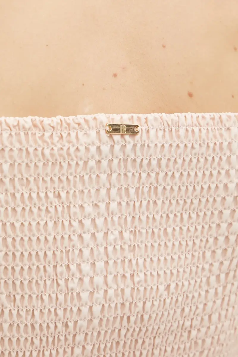 camicetta in cotone donna colore arancione FJ25ST1001W400E5 miniatura 5