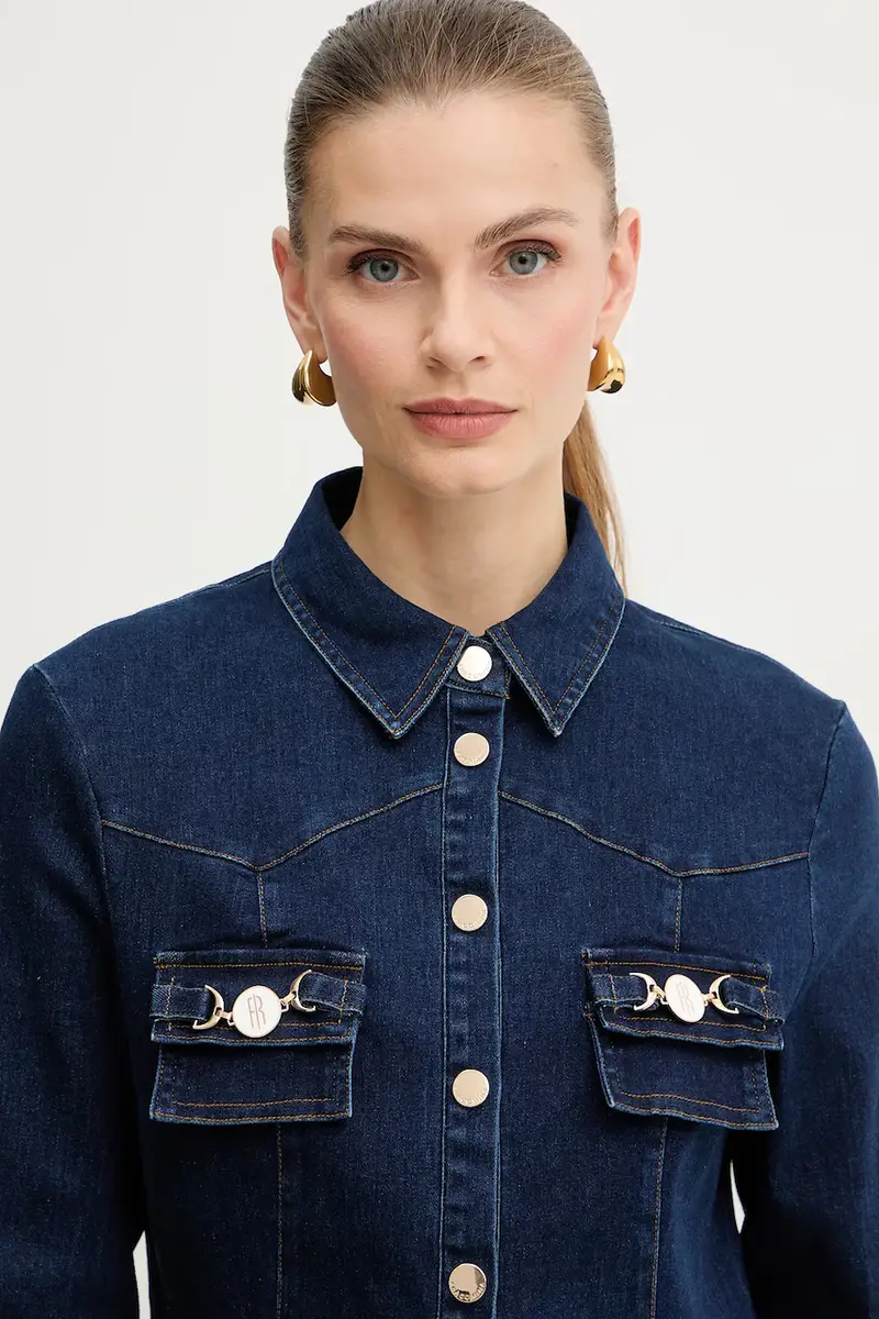 Fracomina Jeans Donna Blu 3582128 miniatura 4