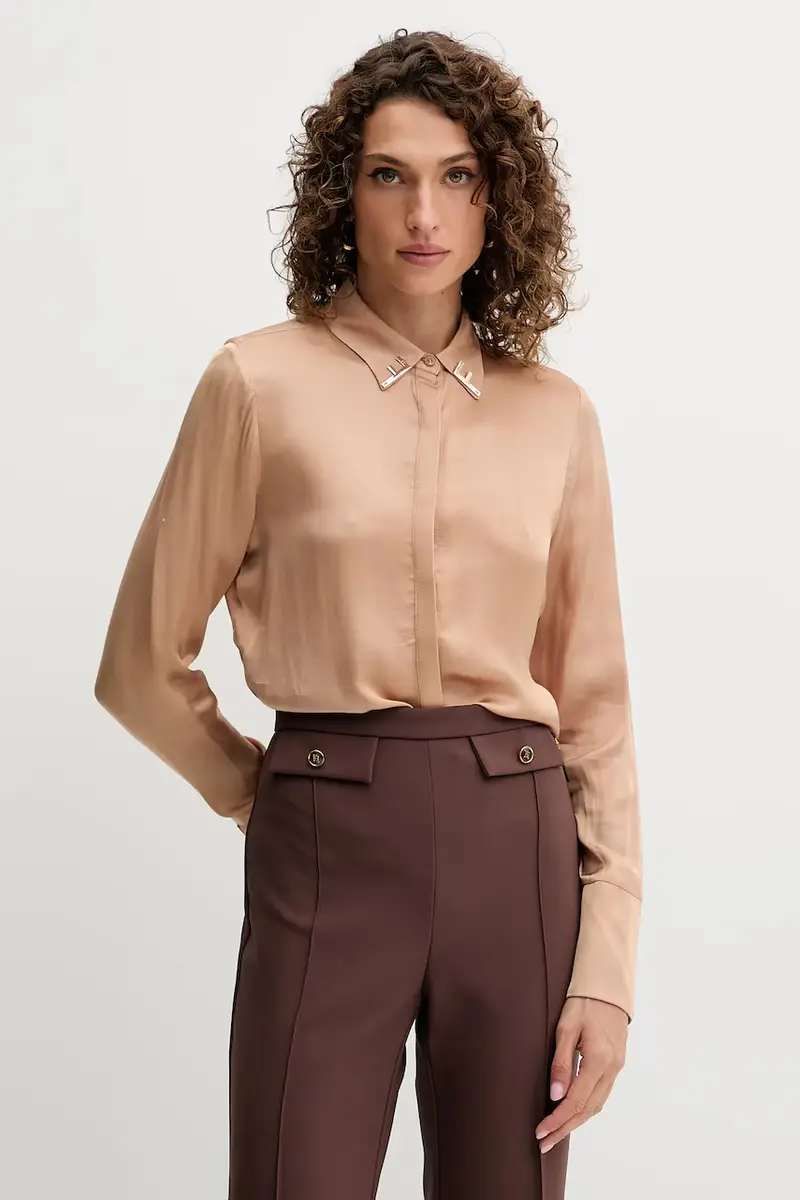 camicia donna colore beige FS25WT6010W65101