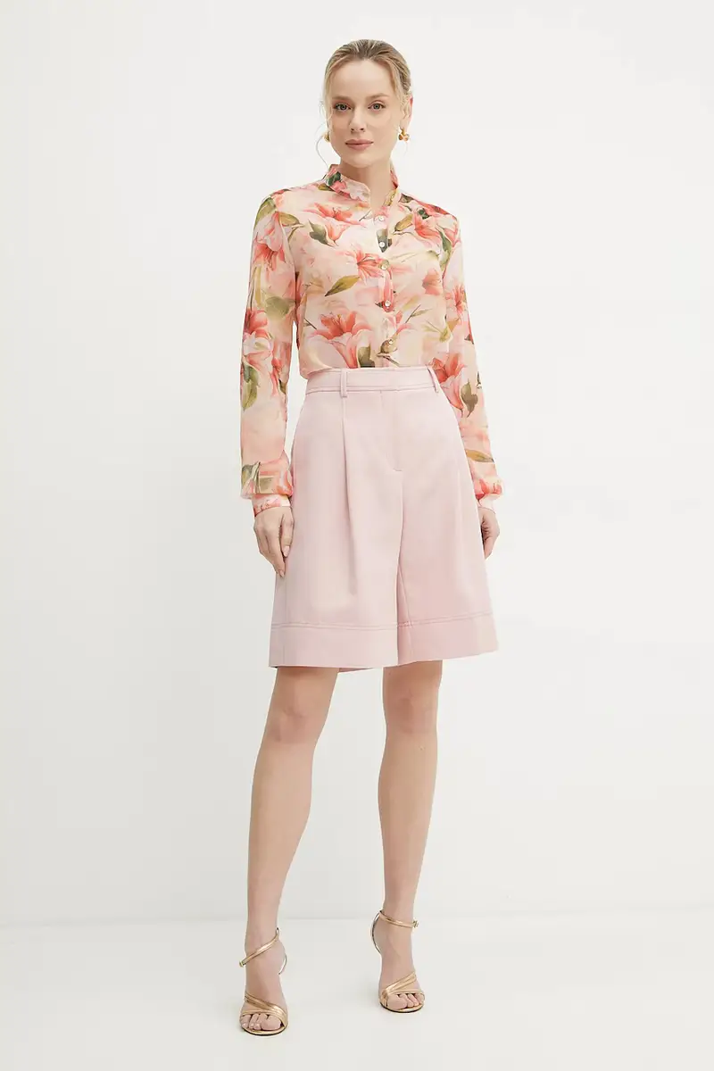 camicia donna colore rosa FS25ST6010W428K9 miniatura 2