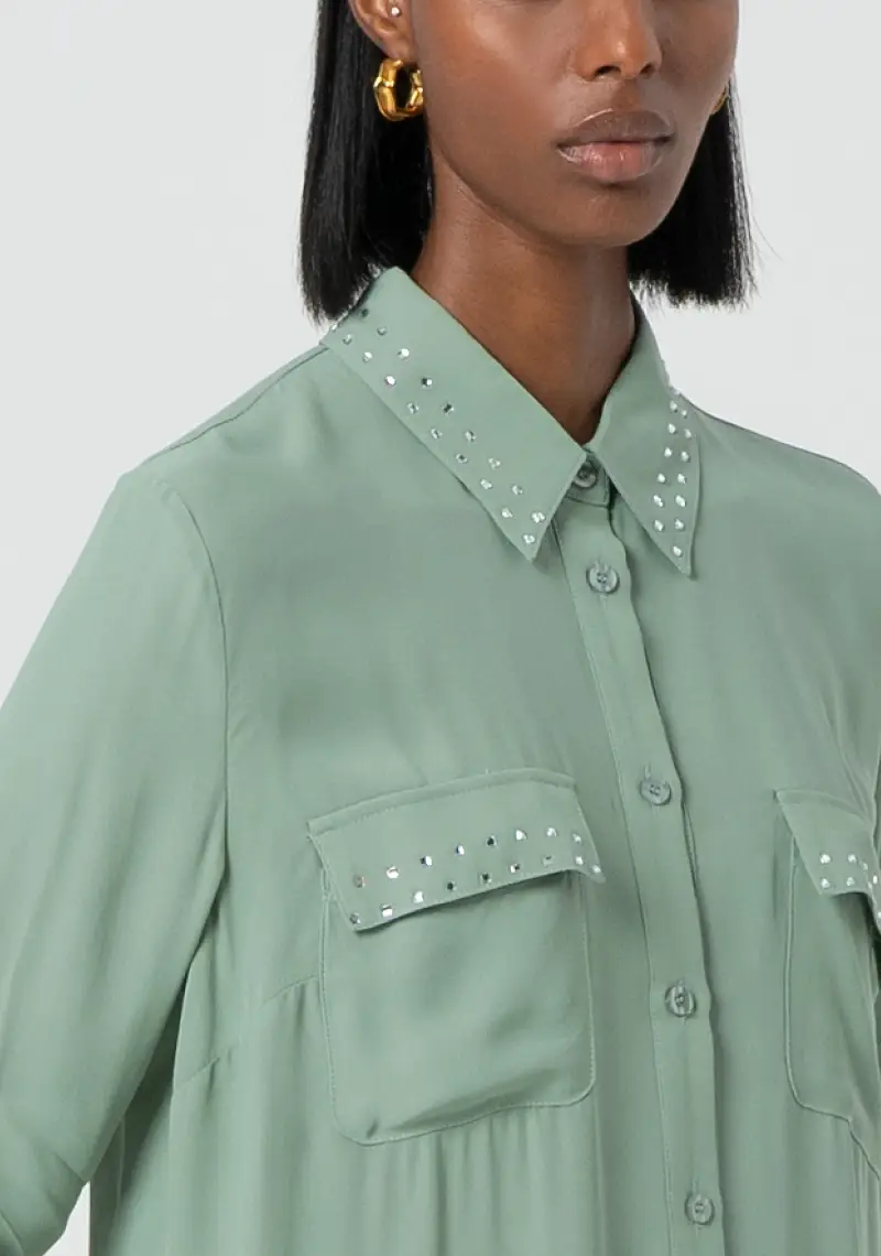 Camicia over in viscosa miniatura 2