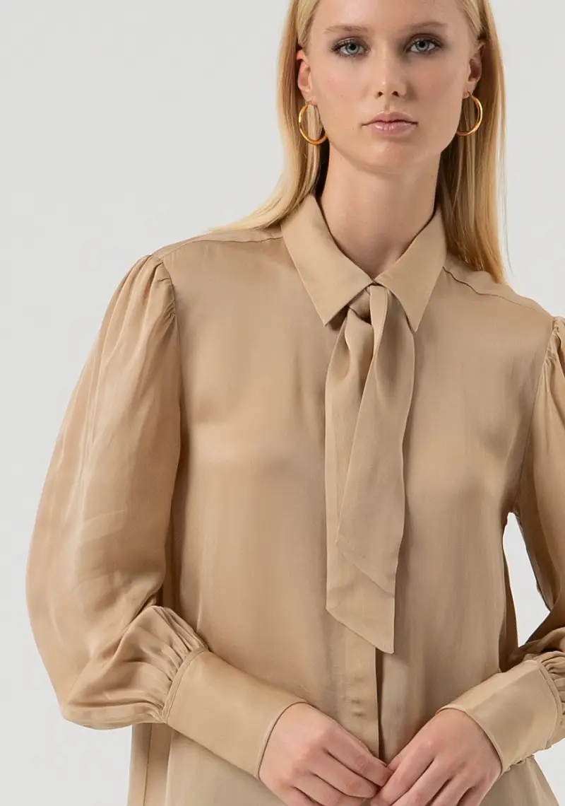 Camicia regular con seta miniatura 2