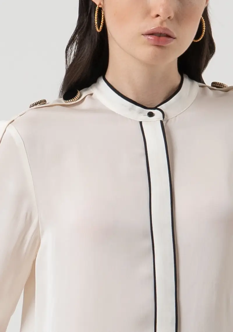 Camicia regular con seta miniatura 2