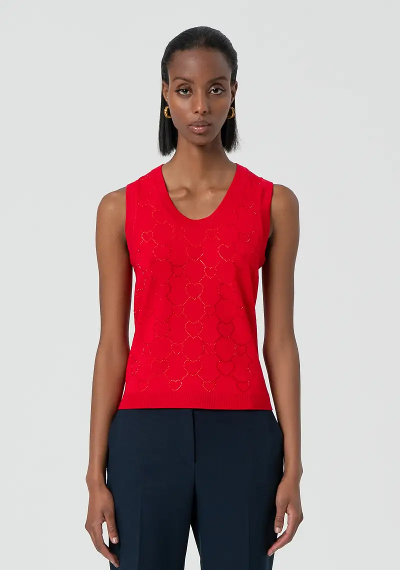 Canotta regular in maglia