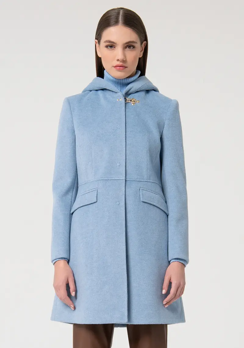 Cappotto regular con cappuccio