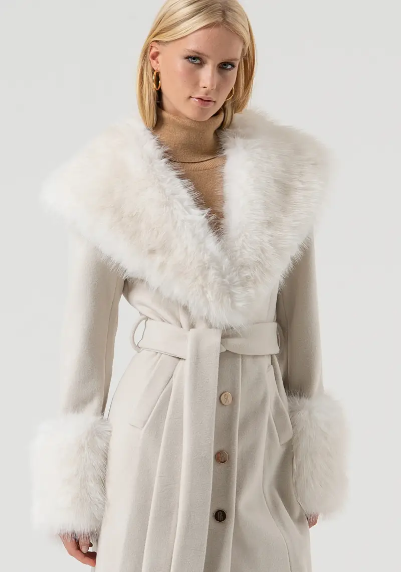 Cappotto regular lungo monopetto miniatura 2