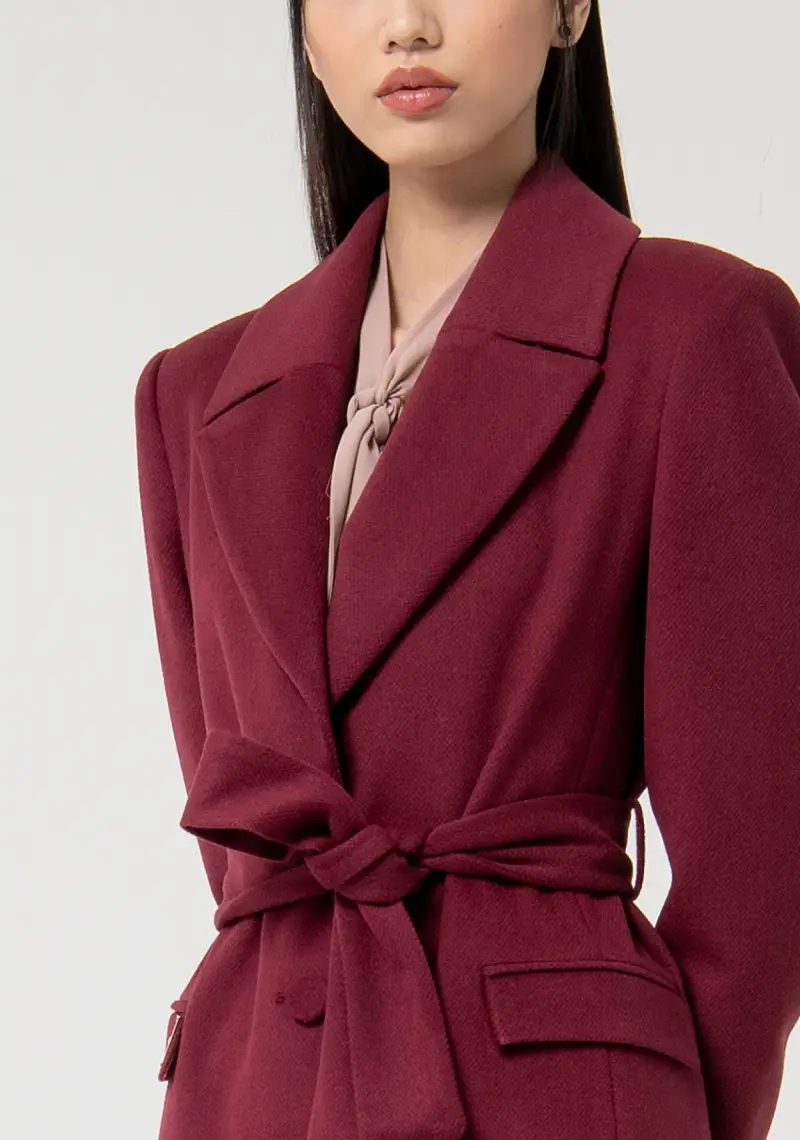 Cappotto regular lungo monopetto miniatura 2