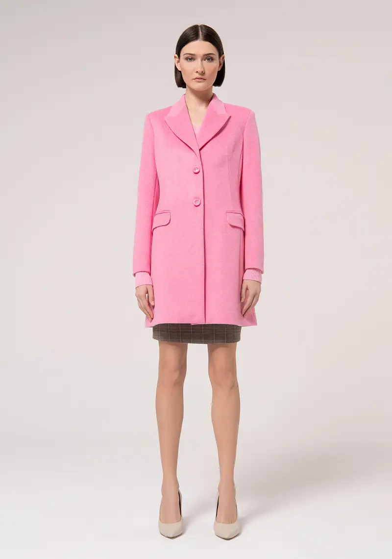 Cappotto slim monopetto