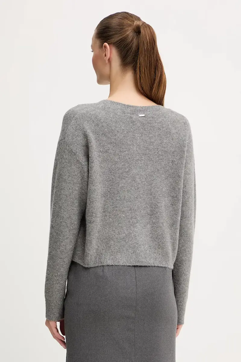 Fracomina Cardigan Donna Grigio 3611795 miniatura 3