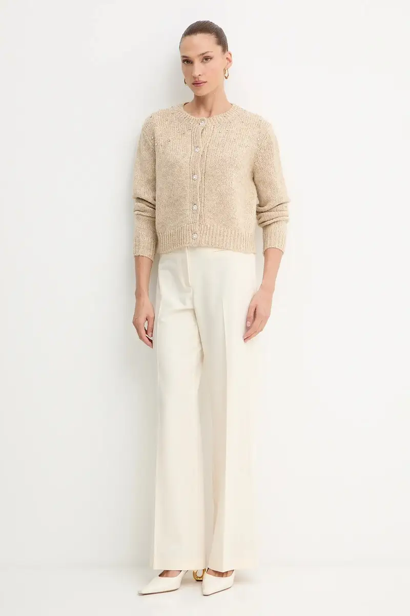 Fracomina Cardigan Donna Beige 3574719 miniatura 2