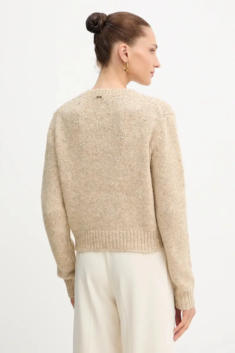 Fracomina Cardigan Donna Beige 3574719 miniatura 3
