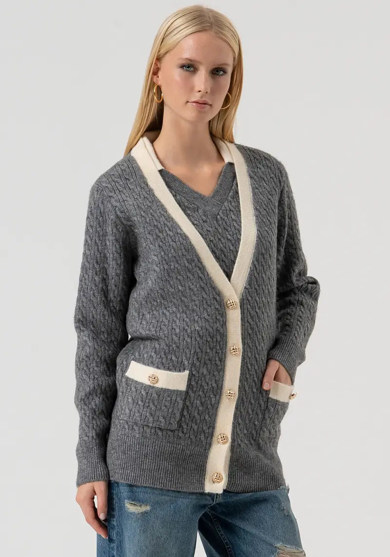 Fracomina Cardigan 2475774 miniatura 2