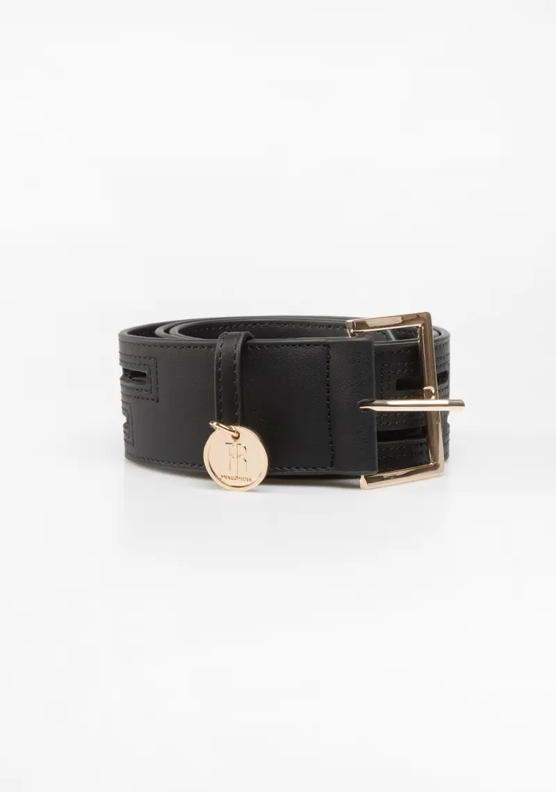 Cintura alta con fibbia