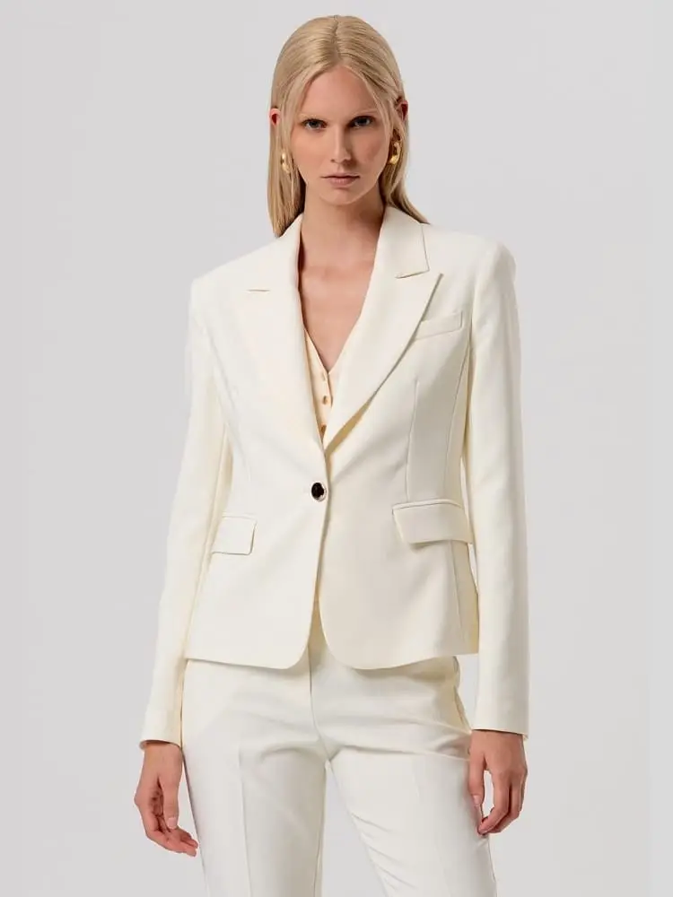 Fracomina Blazer Bianco 4369609
